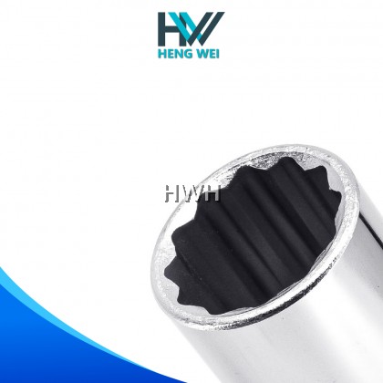 13mm GENIUS 1/2 x 6pt & 12pt Hand Socket (MADE IN TAIWAN)/ Short Hand ...